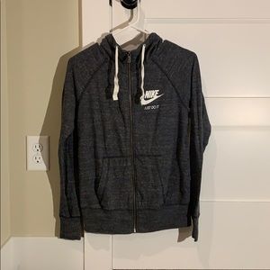 Nike Full-Zip Vintage Sail Women's Hoodie Size S